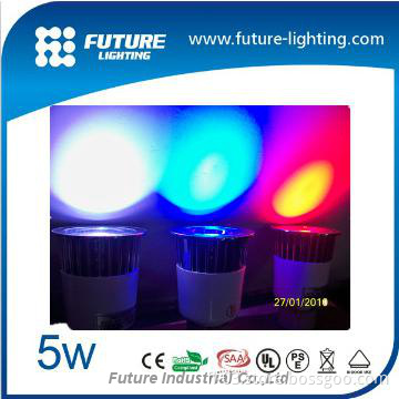 popular 5watt RGB GU10 led spotlight